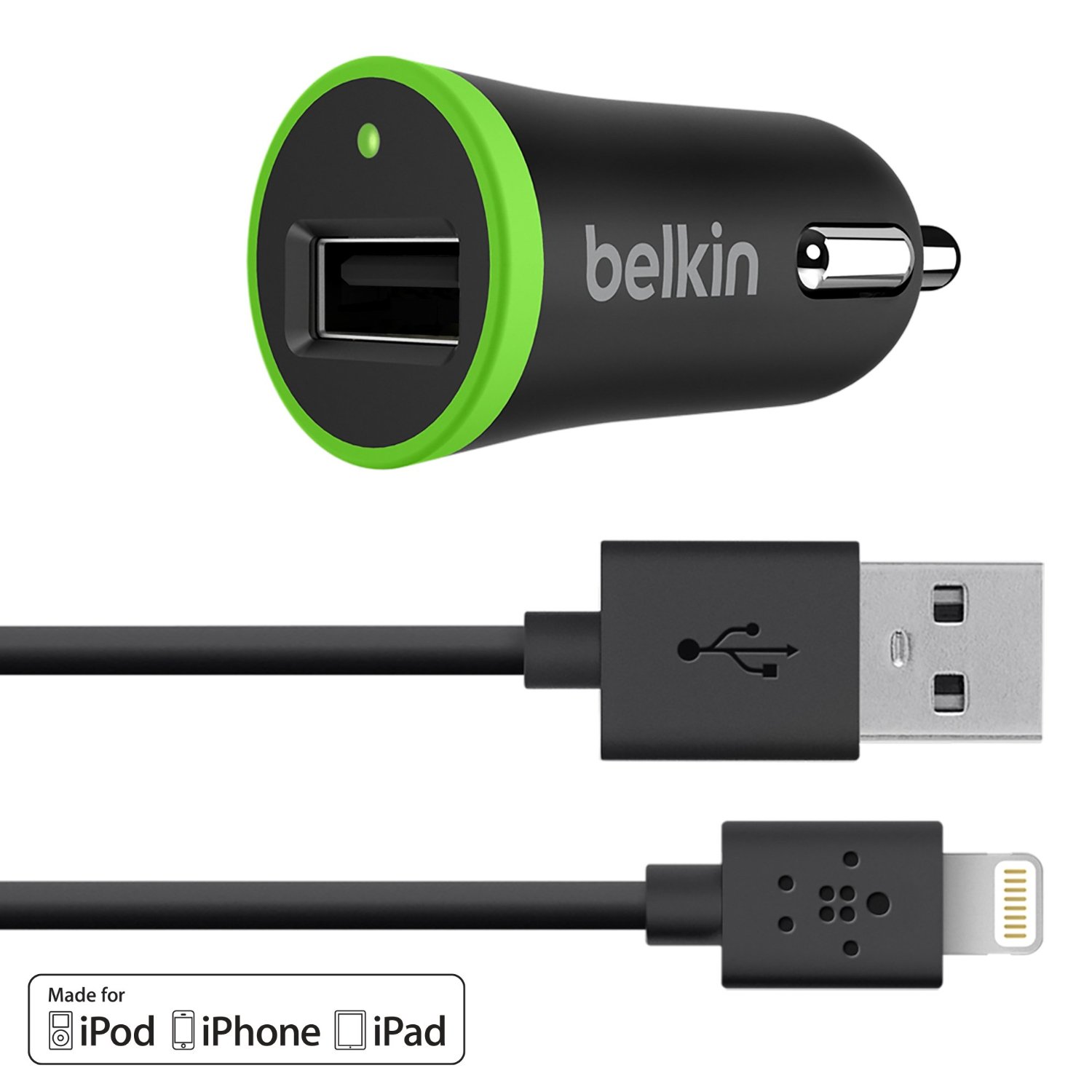 Bộ sạc xe hơi và tường cho iPhone Belkin Mixit